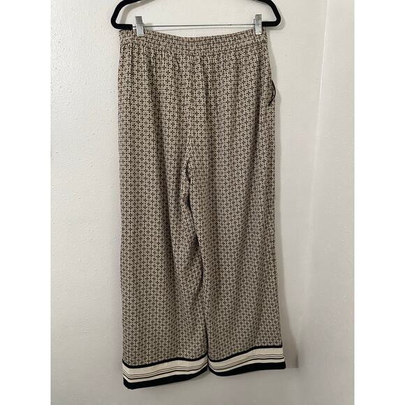 Abercrombie & fitch culotte wide leg satin Palazzo L - Picture 4 of 9